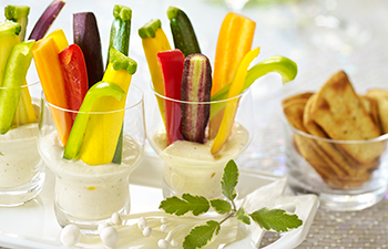 Kashi & Summer Fresh Appetizer Recipe � Baba Vegetable Shooters
