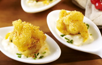 Kashi & Summer Fresh Appetizer Recipe � Mini Macaroni & Cheese Bundles